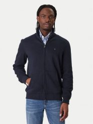 Tommy Hilfiger Bluza Essential MW0MW41759 Granatowy Regular Fit. Niebieskie bluzy Tommy Hilfiger, m, bez wzorów, z syntetyku, bez kaptura. Za 489.99 zł.