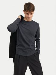 Jack & Jones Sweter Eemil 12208364 Szary Regular Fit. Szare swetry rozpinane Jack & Jones, m, bez wzorów, z bawełny, bez kołnierzyka, bez ramiączek. Za 179.99 zł.