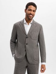 Finshley & Harding London marynarka garniturowa z zawartością wełny - Duża Mężczyźni Comfort Fit Wełna brązowy, 50. Brązowe garnitury Finshley & Harding London, m, bez wzorów, z wełny, wizytowe. Za 799.95 zł.