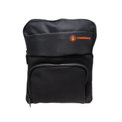 Torebka męska LUMBERJACK TUCK COLLECTION. Czarne torby na ramię Lumberjack, bez wzorów, małe, bez dodatków. Za 119.99 zł.