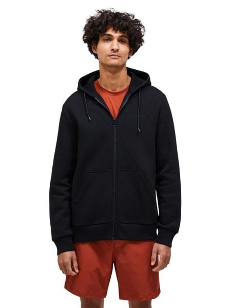 Bluza Peak Performance męska Original Small Logo Zip czarna - M. Czarne bluzy z kapturem Peak Performance, m, bez wzorów, z bawełny, z kapturem. Za 627.65 zł.