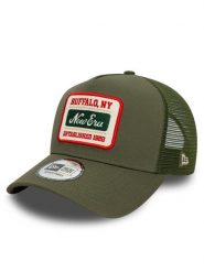 New Era Czapka z daszkiem Patch Trucker 60603678 Khaki. Brązowe czapki z daszkiem New Era, bez wzorów, z materiału. Za 109.99 zł.