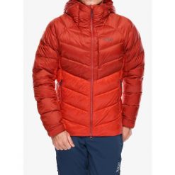 Kurtka puchowa męska Rab Axion Pro Jacket. Czerwone kurtki RAB, m, bez wzorów, z puchu, bez kaptura. Za 807.99 zł.