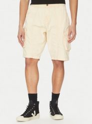 Alpha Industries Szorty jeansowe Canvas Acid 156259 Biały Regular Fit. Białe szorty Alpha Industries, m, bez wzorów, z bawełny. Za 219.99 zł.