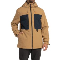 Kurtka zimowa męska Billabong Canyon techniczna. Brązowe kurtki Billabong, na zimę, m, bez wzorów, bez kaptura. W wyprzedaży za 464.99 zł.