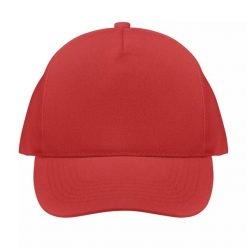 Czapka baseballowa 5-panelowa Sol's Seoul. Zielone czapki z daszkiem SOL'S, bez wzorów, z bawełny. Za 52.15 zł.