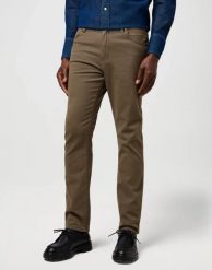 MESKIE SPODNIE WRANGLER LARSTON TARMAC 112371684. Spodnie materiałowe Wrangler, l, bez wzorów, z materiału. Za 219.99 zł.