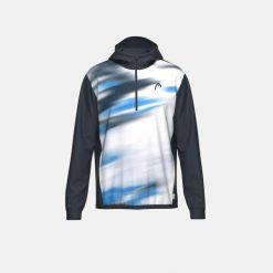 TOPSPIN Hoodie Men. Niebieskie bluzy Head, bez wzorów, bez kaptura. Za 380.00 zł.