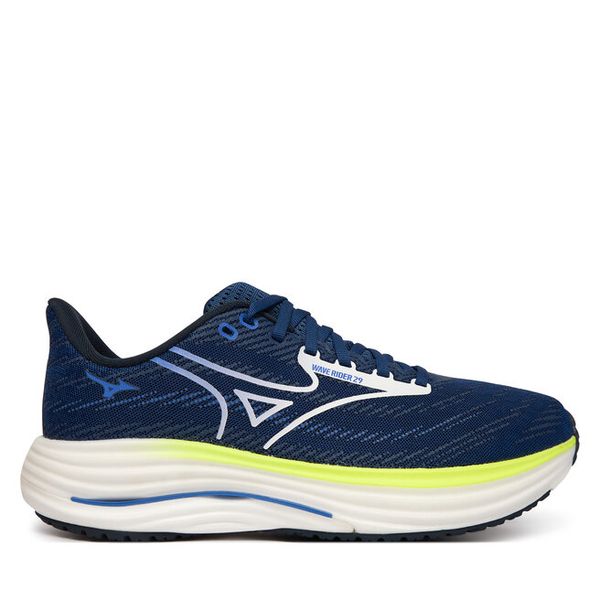 Buty do biegania Mizuno. Niebieskie buty do biegania Mizuno, bez wzorów, bez zapięcia, do biegania, mizuno wave. Za 689.99 zł.