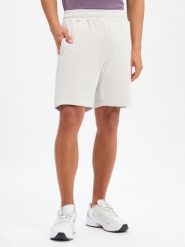 PEGADOR szorty dresowe - Signar Heavy Rib Mężczyźni Bawełna (100%) szary, S. Szare krótkie spodenki sportowe PEGADOR, m, bez wzorów, z bawełny. Za 169.95 zł.