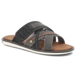 Czarne Klapki Wrangler Modne Obuwie Męskie. Czarne klapki Wrangler, ze skóry. Za 249.00 zł.