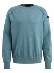 PME Legend Sweter w kolorze niebieskim rozmiar: XL. Niebieskie swetry nierozpinane PME Legend, xl, bez wzorów, z bawełny, bez kołnierzyka, bez ramiączek. Za 212.30 zł.