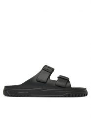 Armani Exchange Klapki XUP015 XV821 00002 Czarny. Czarne klapki Armani Exchange, z tworzywa sztucznego. Za 259.99 zł.