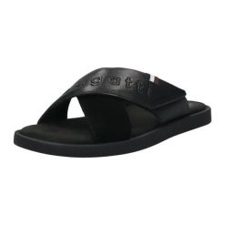Klapki Bugatti M 321-ART80-1014-1010 czarne. Czarne klapki . Za 491.77 zł.