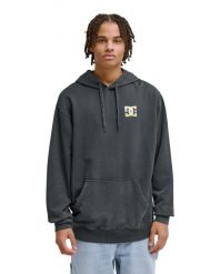 Bluza z kapturem dla Mężczyzn SKULL STORM Czarny. Czarne bluzy z kapturem DC Shoes, m, bez wzorów, z bawełny, z kapturem. Za 258.99 zł.