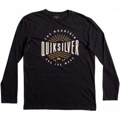 Quiksilver Lsclassictemadw M Tees kvj0 Black L. T-shirty sportowe marki Quiksilver. W wyprzedaży za 79.00 zł.