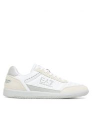 EA7 Emporio Armani Sneakersy 7X000406 AF19827 MZ336 Szary. Szare buty sportowe casual EA7 Emporio Armani, bez wzorów, ze skóry, bez zapięcia. Za 529.99 zł.