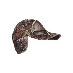 Czapka myśliwska polarowa ACTIKAM-B camo. Czapki z daszkiem marki SOLOGNAC. Za 39.99 zł.