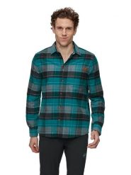Mammut Koszula "Trovat" w kolorze turkusowym rozmiar: M. Niebieskie koszule Mammut, m, bez wzorów, z bawełny, bez kołnierzyka, bez ramiączek. Za 309.95 zł.