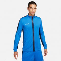 Bluza Nike Dri-Fit Academy 23, Mężczyźni. Niebieskie bluzy Nike, m, bez wzorów, z poliesteru, bez kaptura. Za 278.00 zł.