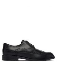 BOSS Półbuty Tayil 50573355 Czarny. Czarne eleganckie półbuty Boss, bez wzorów, ze skóry, bez obcasa, bez zapięcia. Za 949.99 zł.