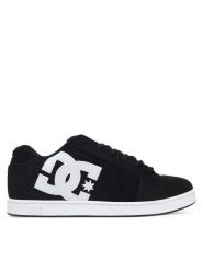 DC Sneakersy NET 302361-BLW Czarny. Czarne buty sportowe casual DC, bez wzorów, z materiału, bez zapięcia. Za 279.99 zł.