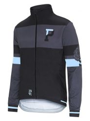 Protective Koszulka kolarska ''P-Fergus" w kolorze czarno-szarym rozmiar: L. Czarne t-shirty sportowe Protective, bez wzorów, z materiału, bez ramiączek, rowerowe. Za 152.26 zł.