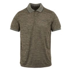 Polo Regatta Remex II. Brązowe koszulki polo Regatta, m, bez wzorów, bez kołnierzyka, bez ramiączek, na golfa. Za 160.50 zł.