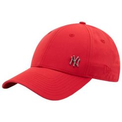 Czapka z daszkiem New Era MLB New York Yankees. Czerwone czapki z daszkiem New Era, bez wzorów. Za 99.99 zł.
