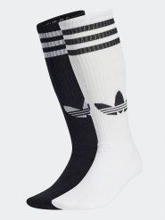 Adidas Skarpety (2 pary) w kolorze czarno-białym rozmiar: L. Białe skarpety Adidas, bez wzorów. Za 88.02 zł.