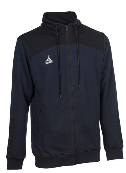Bluza męska Select Oxford Zip Hoodie bawełniana rozpinana z kapturem szara. Czarne bluzy z kapturem Select, l, bez wzorów, z bawełny, z kapturem. Za 249.00 zł.