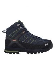 CMP Skórzane botki trekkingowe "Moon" w kolorze granatowym rozmiar: 46. Czarne buty trekkingowe CMP, bez wzorów, z materiału, bez zapięcia. Za 369.95 zł.