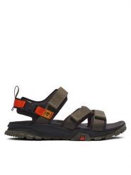 Timberland Sandały Garrison Trail Web Sandal TB0A5TC2A581 Khaki. Brązowe sandały Timberland, z materiału, bez zapięcia. Za 449.99 zł.