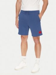 HUGO Szorty sportowe Diz222 50466196 Niebieski Regular Fit. Niebieskie krótkie spodenki sportowe Hugo, m, bez wzorów, z bawełny. Za 379.99 zł.