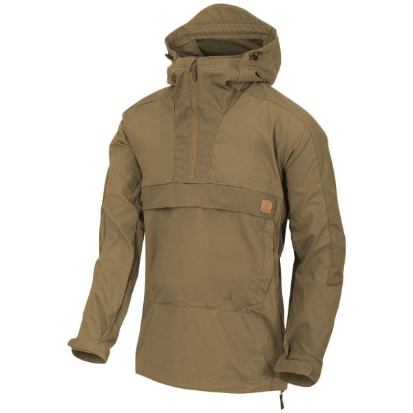 Kurtka outdoor męska Helikon-Tex Anorak Woodsman. Brązowe kurtki Helikon-Tex, m, bez wzorów, bez kaptura. Za 398.99 zł.