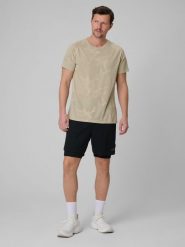 4F Spodenki treningowe szybkoschnące męskie - czarne M. Czarne krótkie spodenki sportowe 4F, m, bez wzorów. Za 169.99 zł.