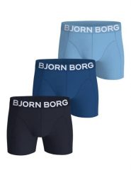 Bjorn_borg ORGANIC COTTON STRETCH BOKSERKI 3 pak – MULTIPACK 2. Bokserki Björn Borg, l, bez wzorów, z bawełny. Za 312.50 zł.