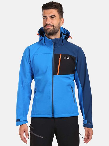 Kilpi Kurtka softshellowa "Ontavio" w kolorze niebieskim rozmiar: L. Niebieskie kurtki outdoor i hardshell Kilpi, l, bez wzorów, bez kaptura. Za 261.05 zł.