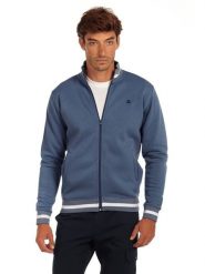 The Time of Bocha Bluza w kolorze niebieskim rozmiar: XXL. Niebieskie bluzy The Time of Bocha, xxl, bez wzorów, z bawełny, bez kaptura. Za 139.54 zł.