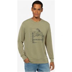 Bluza bez kaptura męska SUPER.NATURAL 7 Peaks Crew. Zielone bluzy super.natural, m, bez wzorów, bez kaptura. Za 699.99 zł.