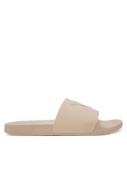 Guess Klapki FMJTOT ELE19 Beżowy. Brązowe klapki Guess, z tworzywa sztucznego. Za 139.99 zł.