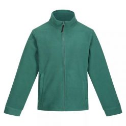 Klasyczny męski polar (Zielony butelkowy). Zielone bluzy z polaru Regatta, m, bez wzorów, z materiału, bez kaptura. Za 93.99 zł.