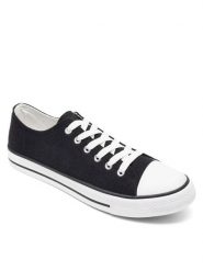 Lanetti Trampki MSS20503-01A Czarny. Czarne trampki Lanetti, m, bez wzorów, bez zapięcia. Za 59.99 zł.