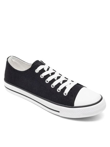 Lanetti Trampki MSS20503-01A Czarny. Czarne trampki Lanetti, m, bez wzorów, bez zapięcia. Za 59.99 zł.