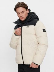 Calvin Klein Kurtka zimowa Crinkle K10K112227 Beżowy Regular Fit. Brązowe kurtki CALVIN KLEIN, na zimę, m, bez wzorów, z syntetyku, bez kaptura. Za 1,039.00 zł.