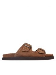 Gant Klapki 32663295 Brązowy. Brązowe klapki GANT, ze skóry. Za 499.99 zł.