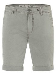 Timezone Szorty dżinsowe "Luca" - Slim fit - w kolorze szarym rozmiar: W33. Szare szorty Timezone, bez wzorów, z jeansu. Za 144.58 zł.