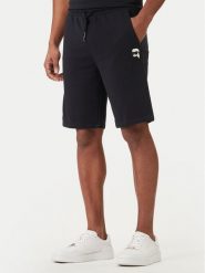 KARL LAGERFELD Szorty sportowe 705019 562900 Granatowy Regular Fit. Niebieskie krótkie spodenki sportowe KARL LAGERFELD, l, bez wzorów, z bawełny. Za 589.99 zł.