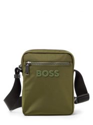 BOSS torba na ramię Mężczyźni zielony, ONE SIZE. Zielone torby na ramię Boss, bez wzorów, z syntetyku, na ramię, bez dodatków. Za 449.95 zł.