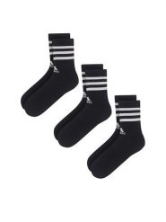 Adidas Skarpety męskie IC1321 3-PACK Czarny. Czarne skarpety Adidas, bez wzorów. Za 69.99 zł.